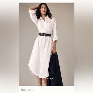 Maeve Anthropologie Sloan shirt dress